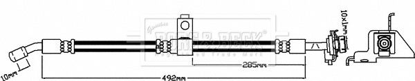 BORG & BECK Jarruletku BBH8130